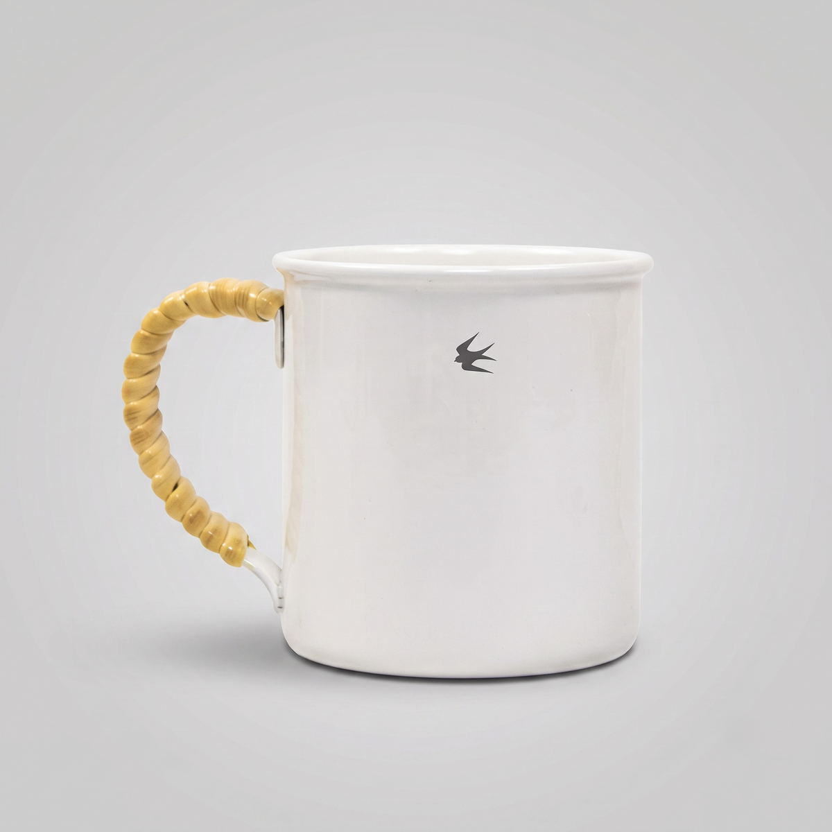 GSP Tsubame Rattan Mug White
