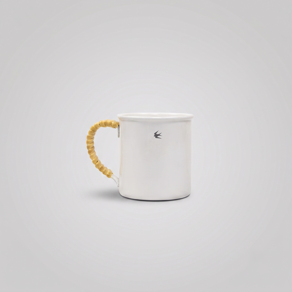 GSP Tsubame Rattan Mug White